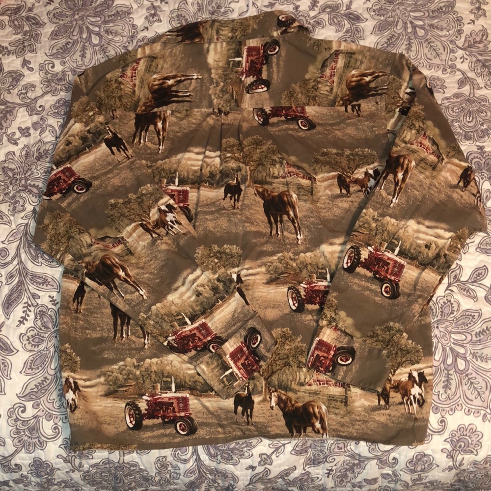 Bit & Bridle cowboy button-down